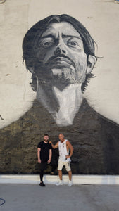 A Brush of Violence Fine Art Mural