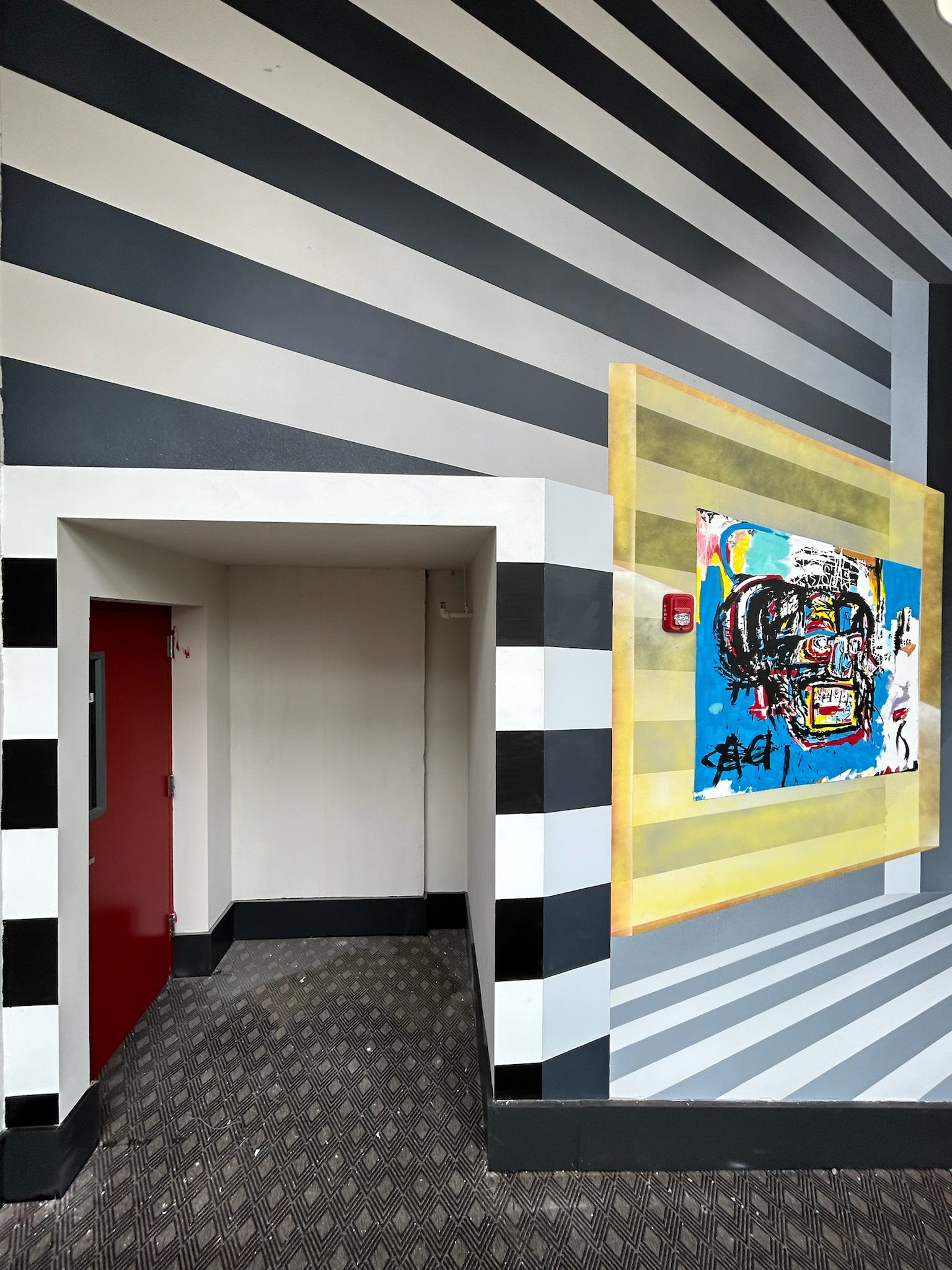 Iconic Stripes Fine Art Mural | Collaboration of Stripes Series + Icon Series