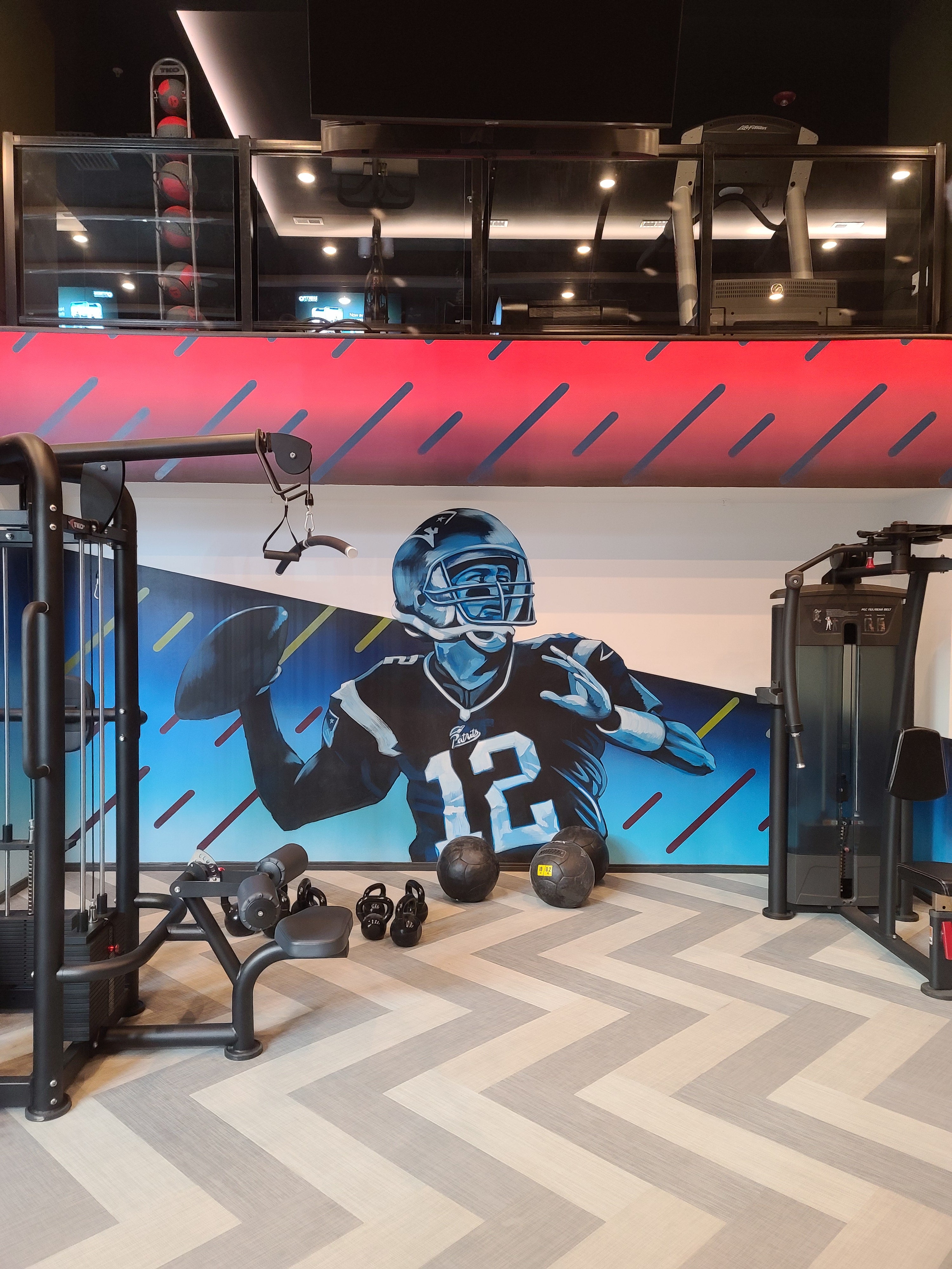 Champions in Motion Fine Art Mural