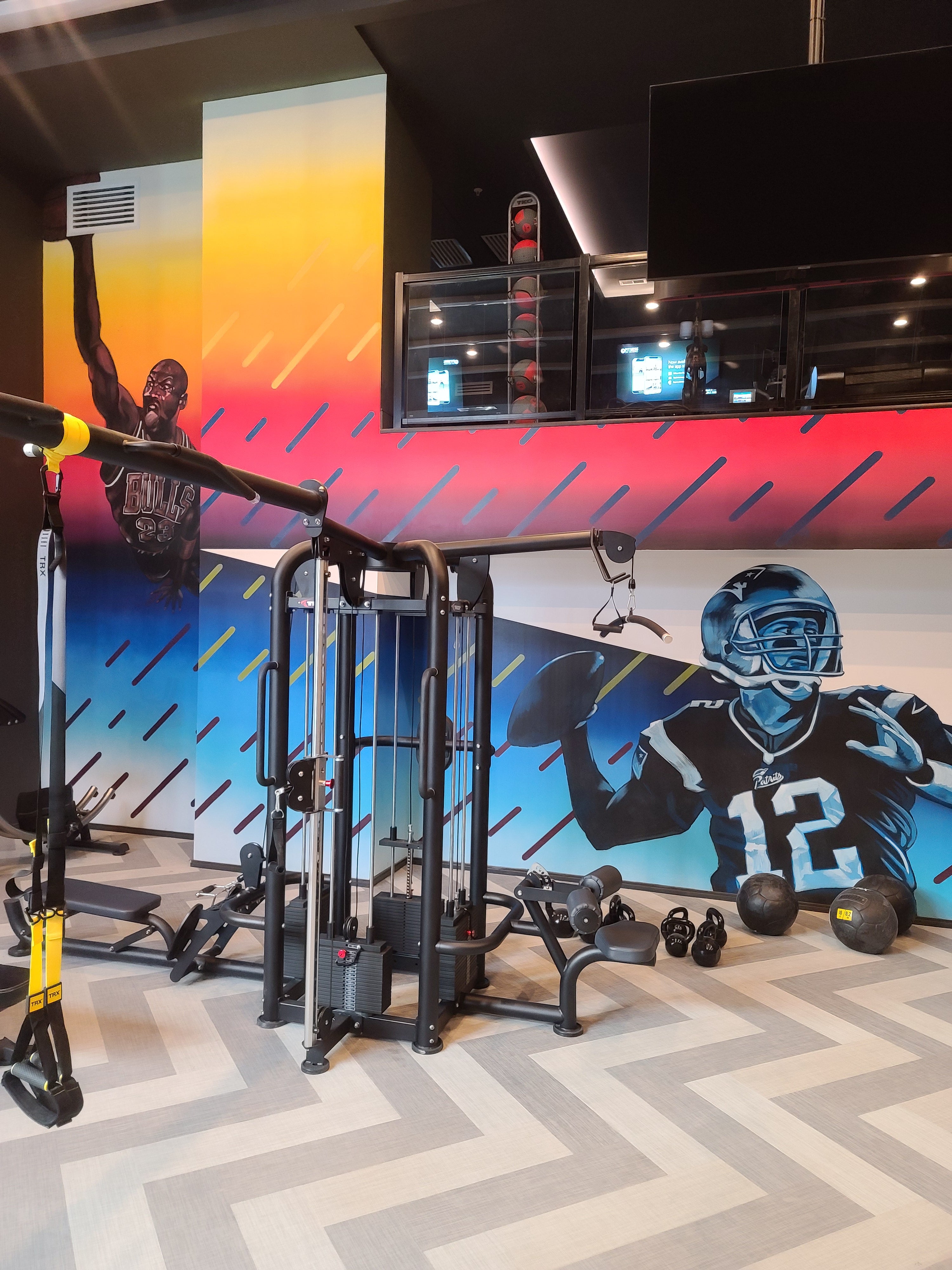 Champions in Motion Fine Art Mural