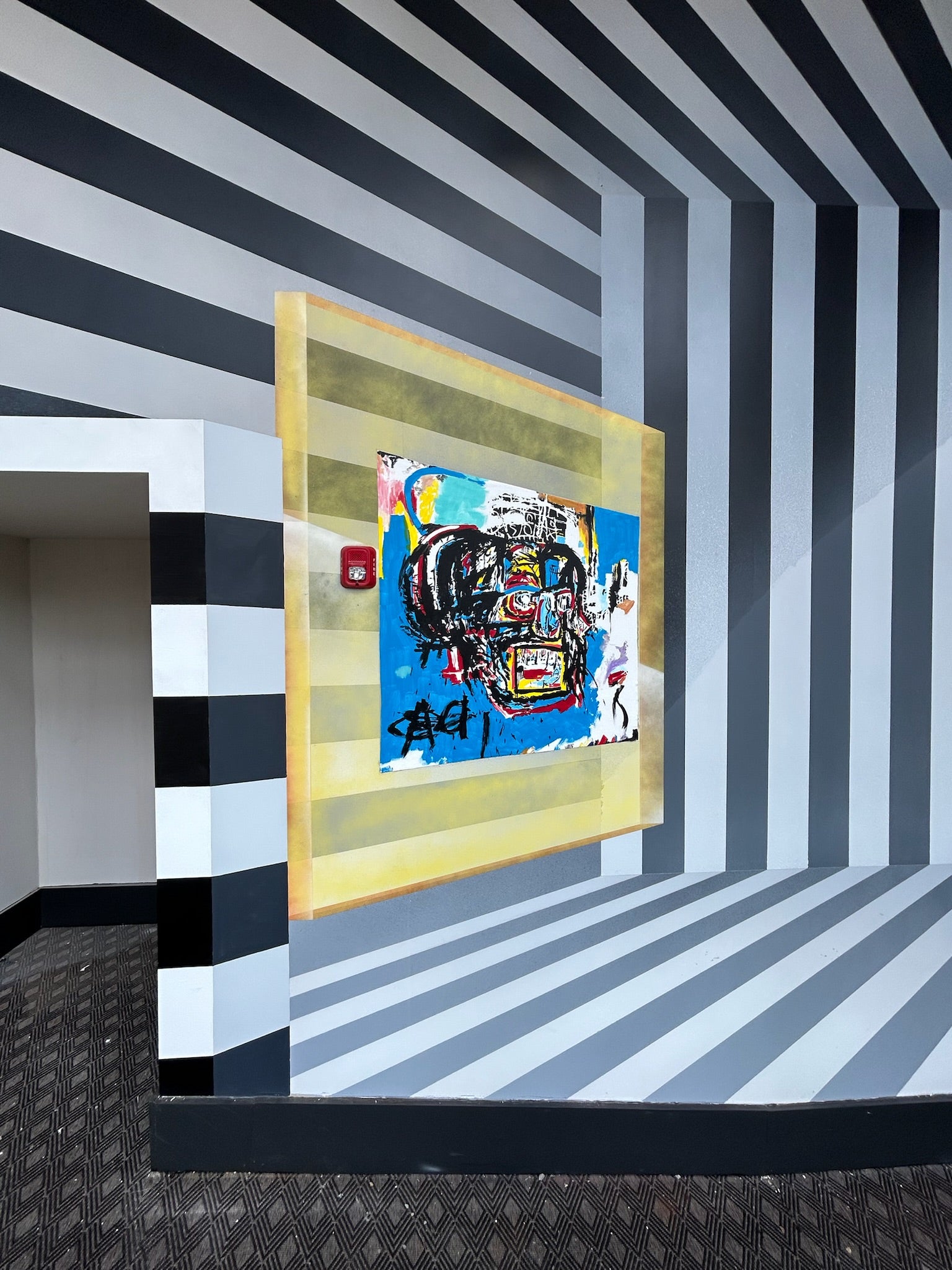 Iconic Stripes Fine Art Mural | Collaboration of Stripes Series + Icon Series