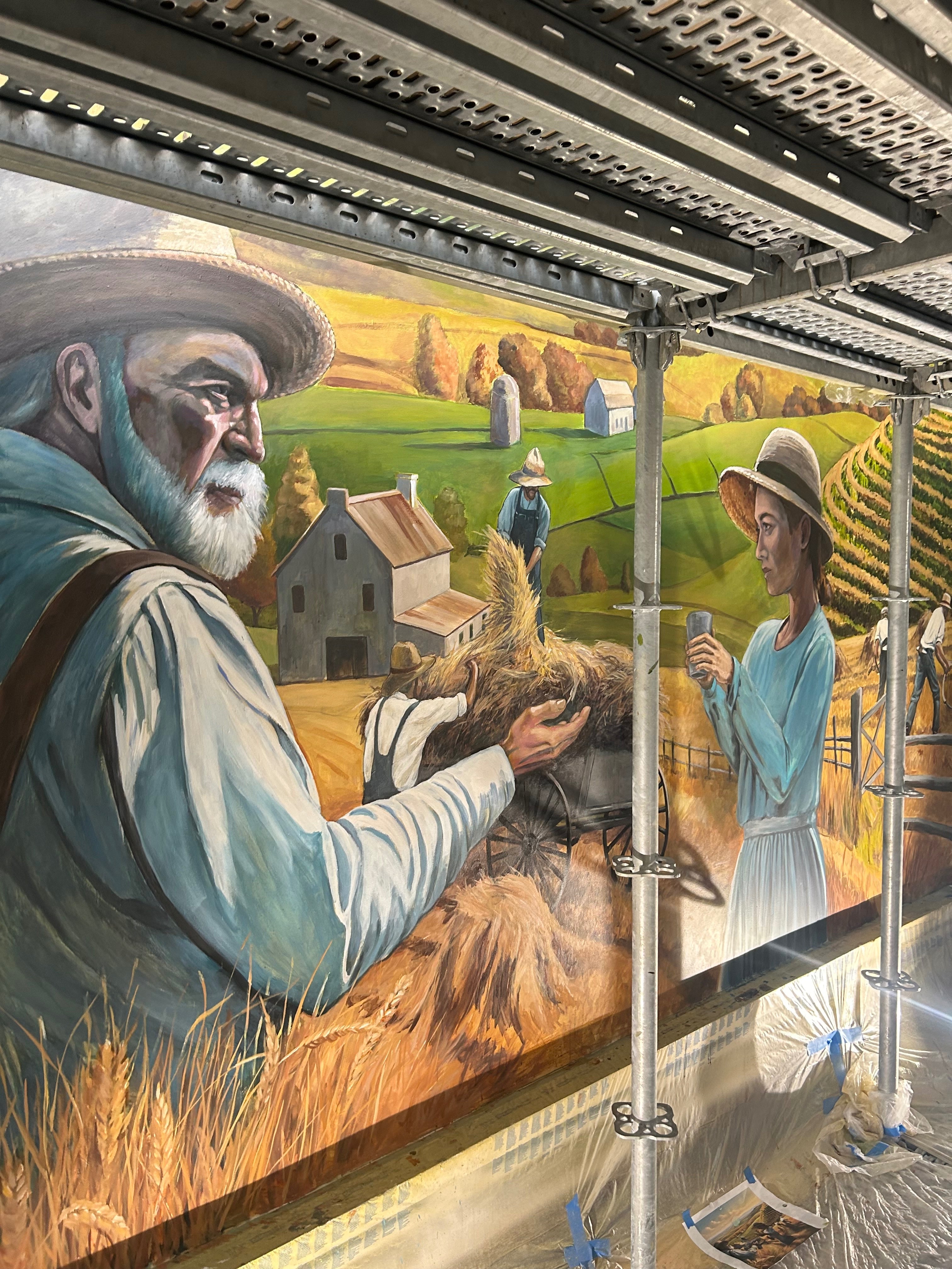 Historic Courthouse Fine Art Mural