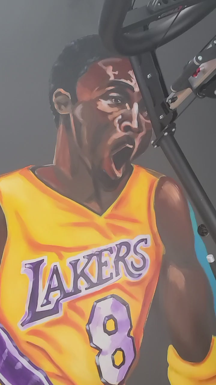 Icons Above Fine Art Mural