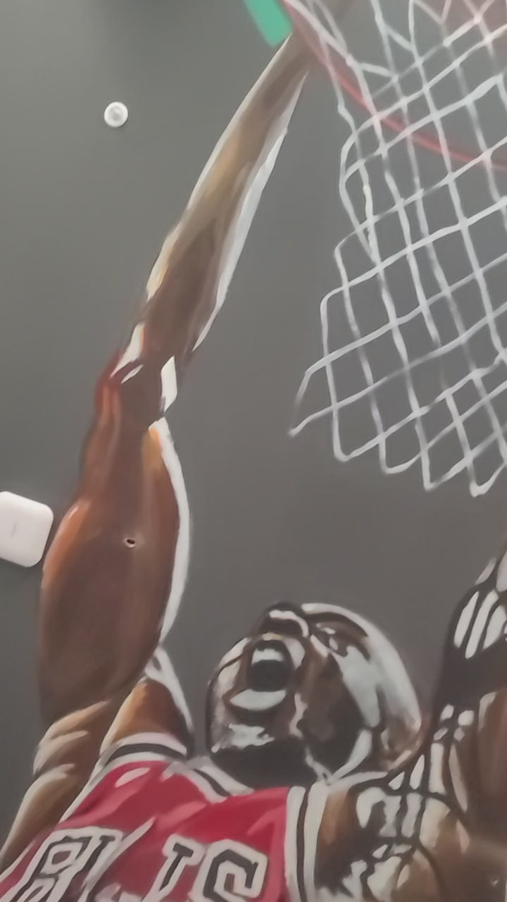 Icons Above Fine Art Mural
