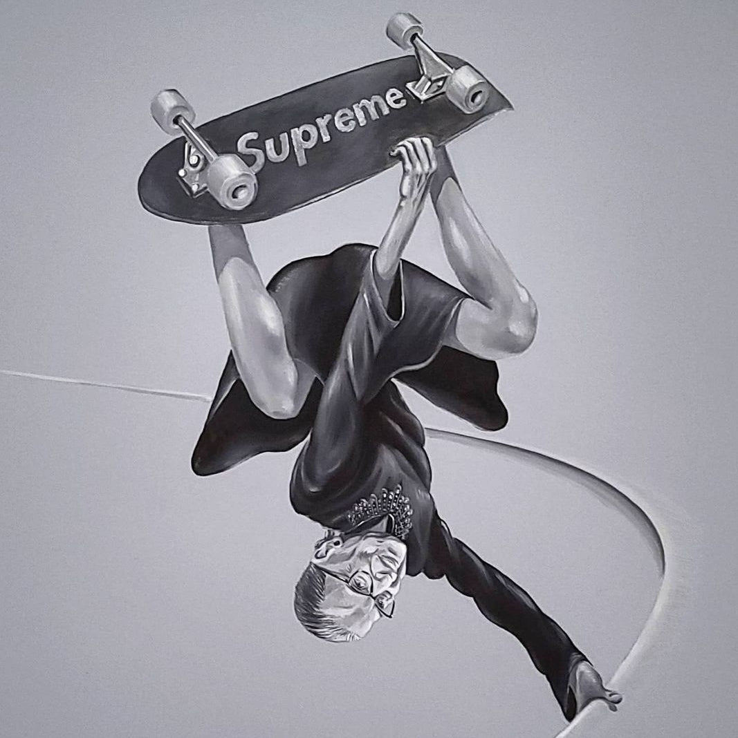 Ruth "Skater" Ginsburg LIMITED Edition Prints